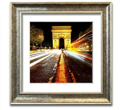 Arc De Triomphe At Night