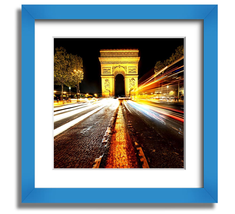 Arc De Triomphe At Night