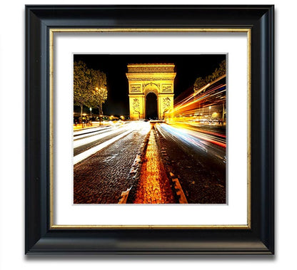 Arc De Triomphe At Night