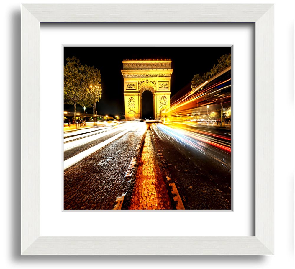 Arc De Triomphe At Night