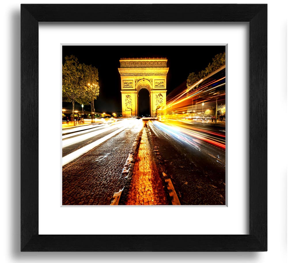 Arc De Triomphe At Night