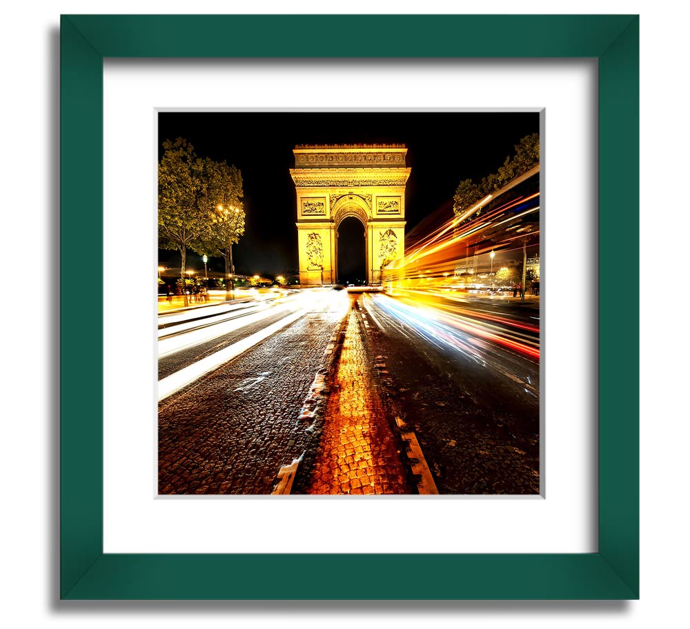 Arc De Triomphe At Night