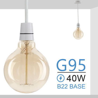 G95 Filament Vintage LED Bulbs 4W B22 Edison Vintage Bayonet Bulb-