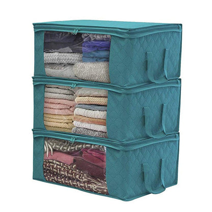 Non-woven Wardrobe Storage Bag Quilts Clothing