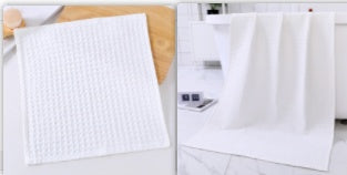 Water-absorbing  Quick-drying Pure Cotton Waffle Bath Towel