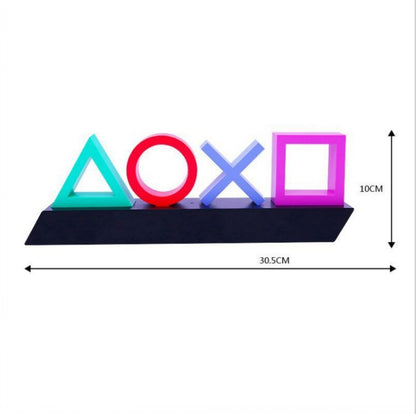 Game Pattern Neon LightsRoom BarHoliday Birthday Game Console Hall Decoration Lights