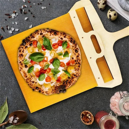 Kitchen Gadgets Sliding Pizza Shovel Non Stick Pizza Smooth Cutting Board Storage Transfer Board Kitchen Baking Tool