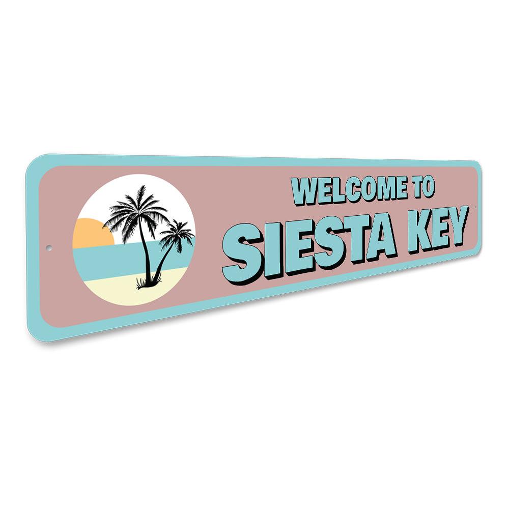 Siesta Key Welcome Sign