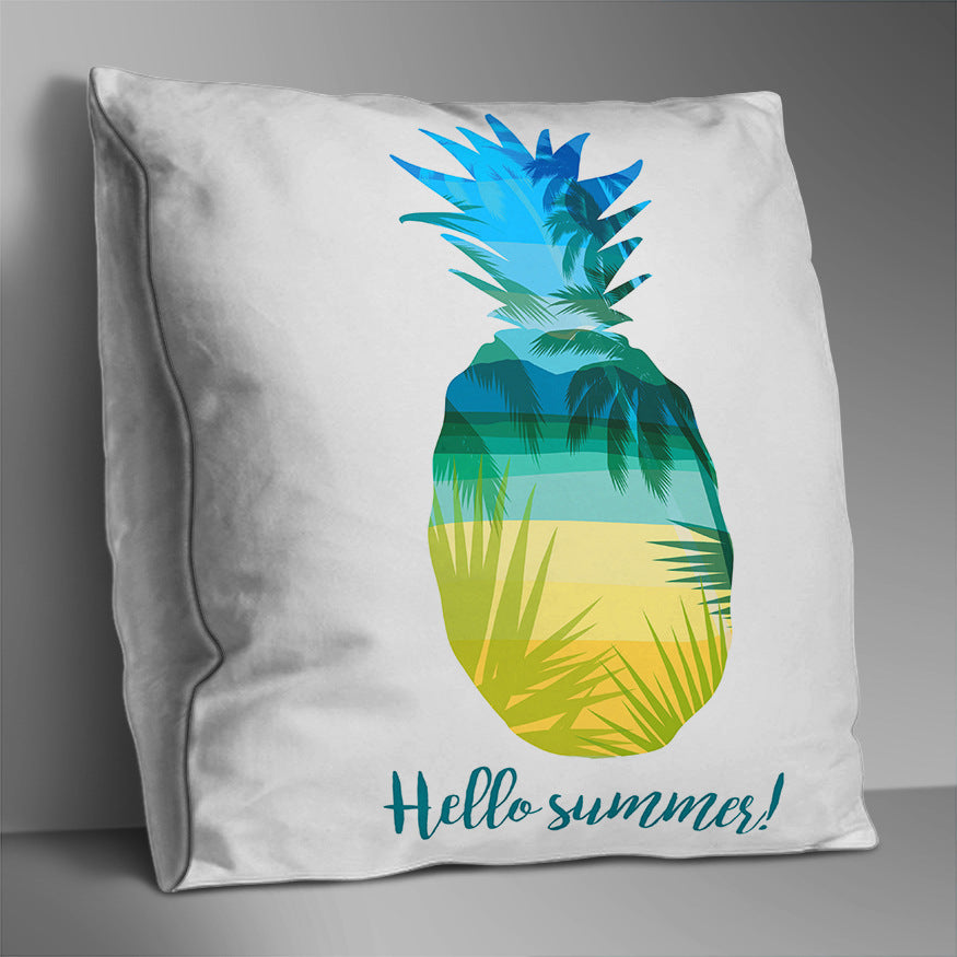 Double-sided printed cushion cover