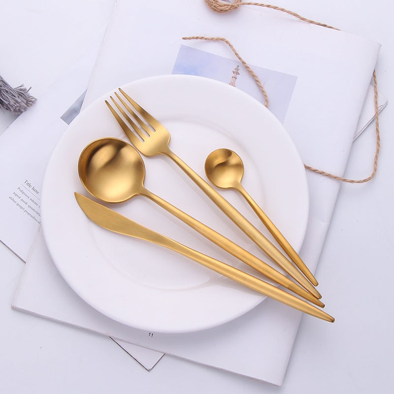 tableware stainless steel spoon set