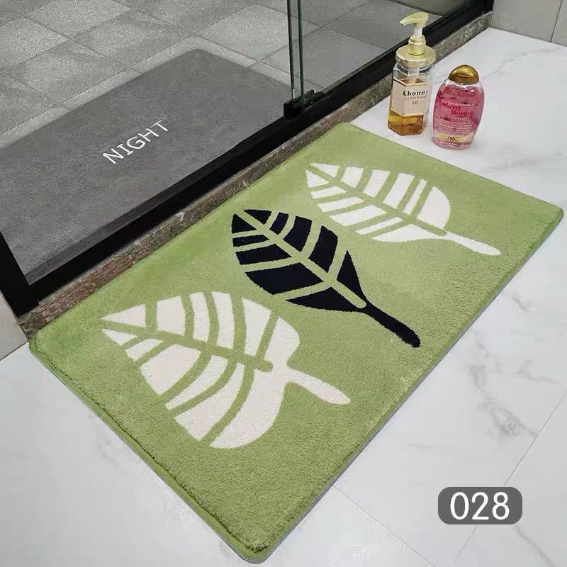 Bedroom Toilet Bathroom Entrance Absorbent Bathroom Non-slip Mat Door Stepping Mat Carpet