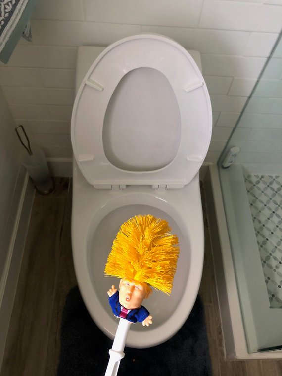 Funny Donald Trump Toilet Brush