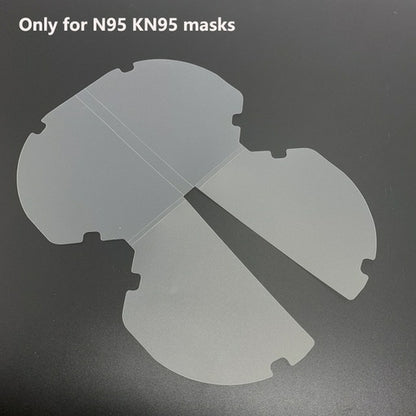 10pcs Dustproof Mask Folder Container Foldable Face Masks Folder Clip