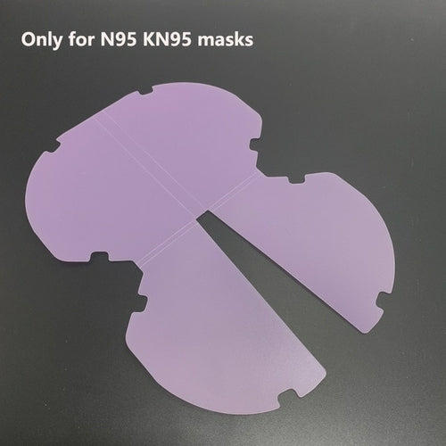 10pcs Dustproof Mask Folder Container Foldable Face Masks Folder Clip