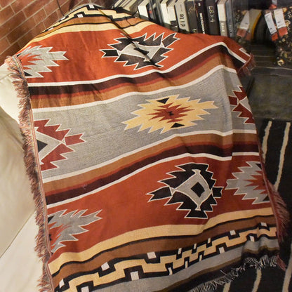 Ethnic wind car blanket