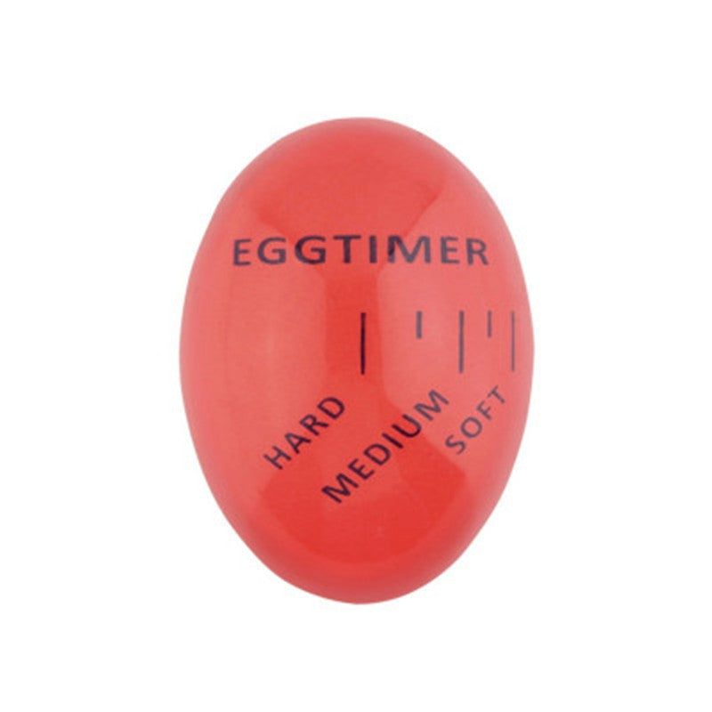 Egg Timer Perfect Color Changing Timer Yummy Soft Hard Boiled Eggs Cooking Kitchen Eco-Friendly Resin Egg Red Timer Tools