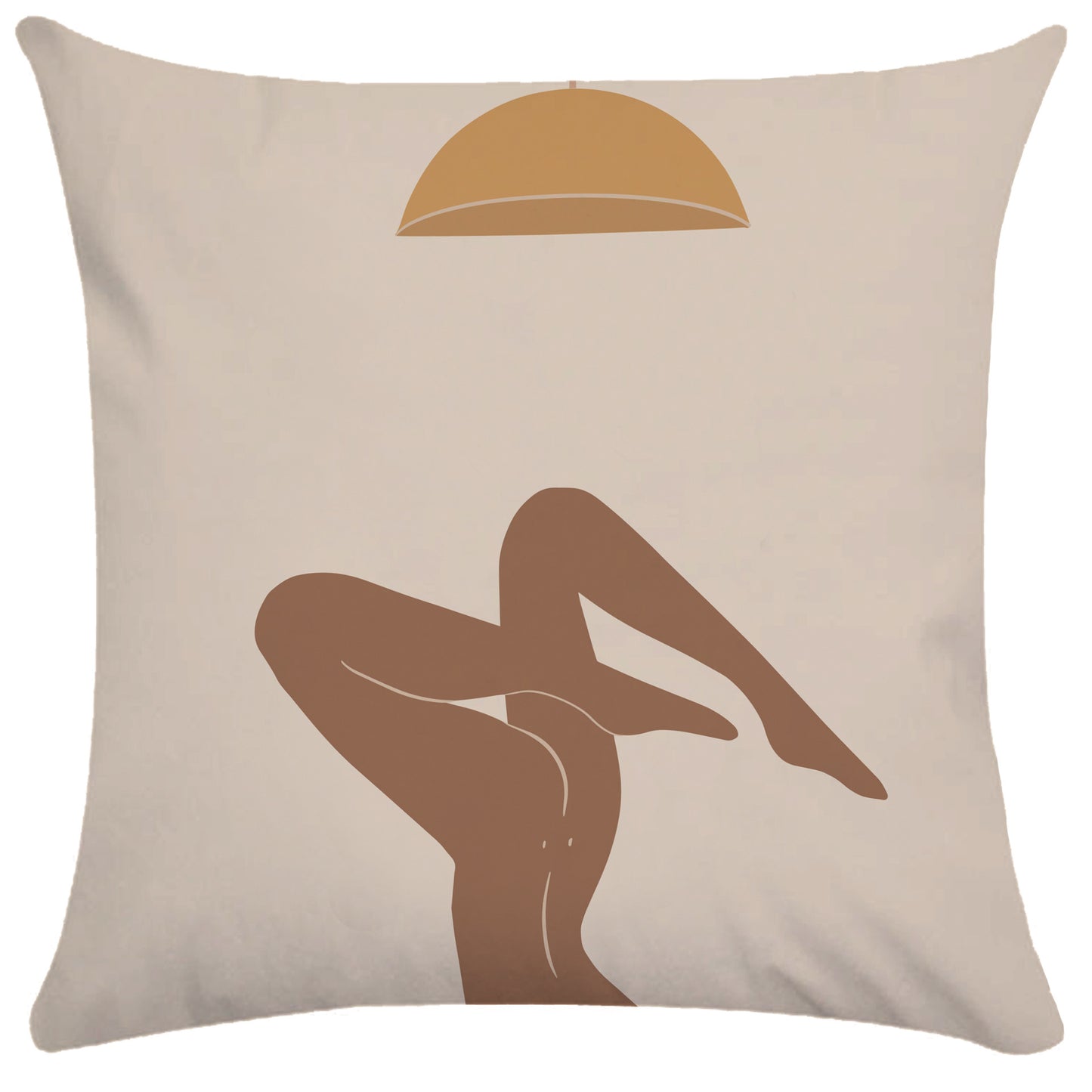 Abstract female pillowcase