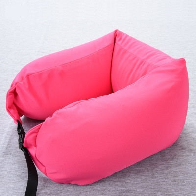 Travel Pillow, Compact & Portable, Cover Washable Soft U Shaped Neck Pillow