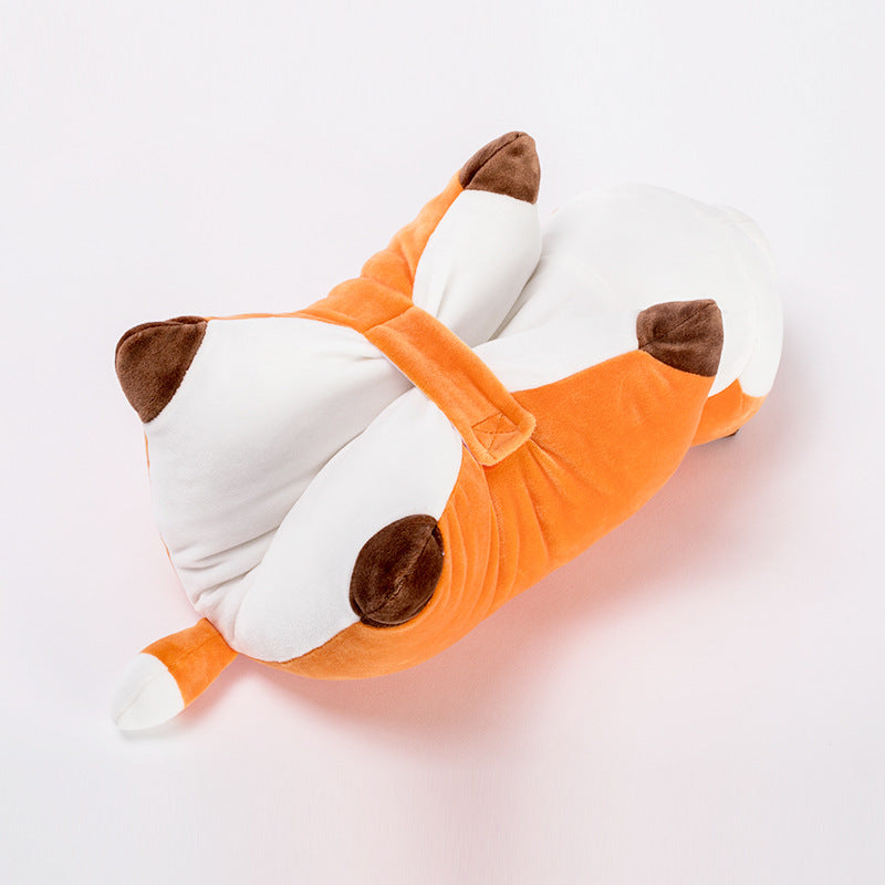 Fox plush pillow