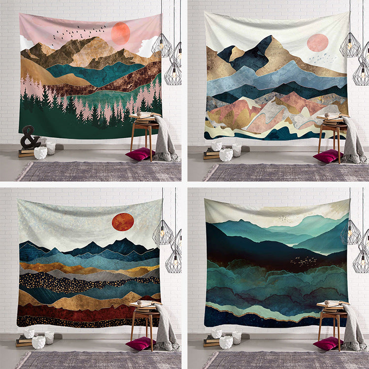 Background cloth background wall decoration cloth