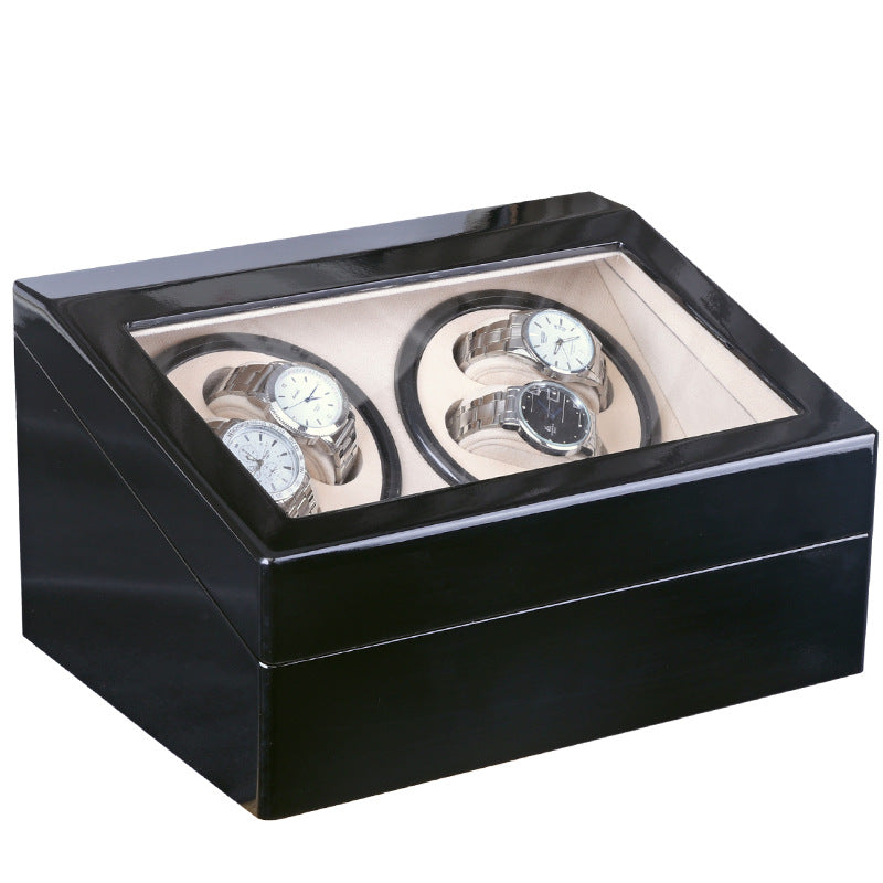 Electric Motor  Box Watch Box Wooden Mechanical Watch Table Shaker