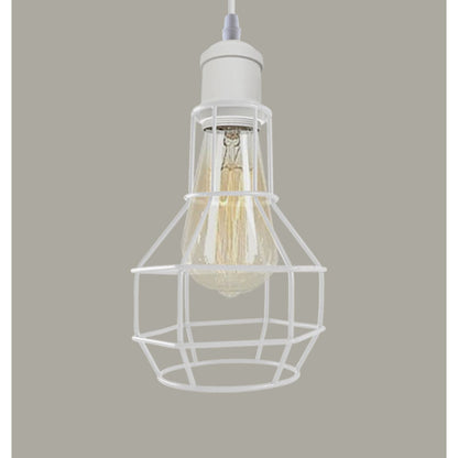 Modern Loft Vintage Industrial Retro Wire Cage Shade Pendant