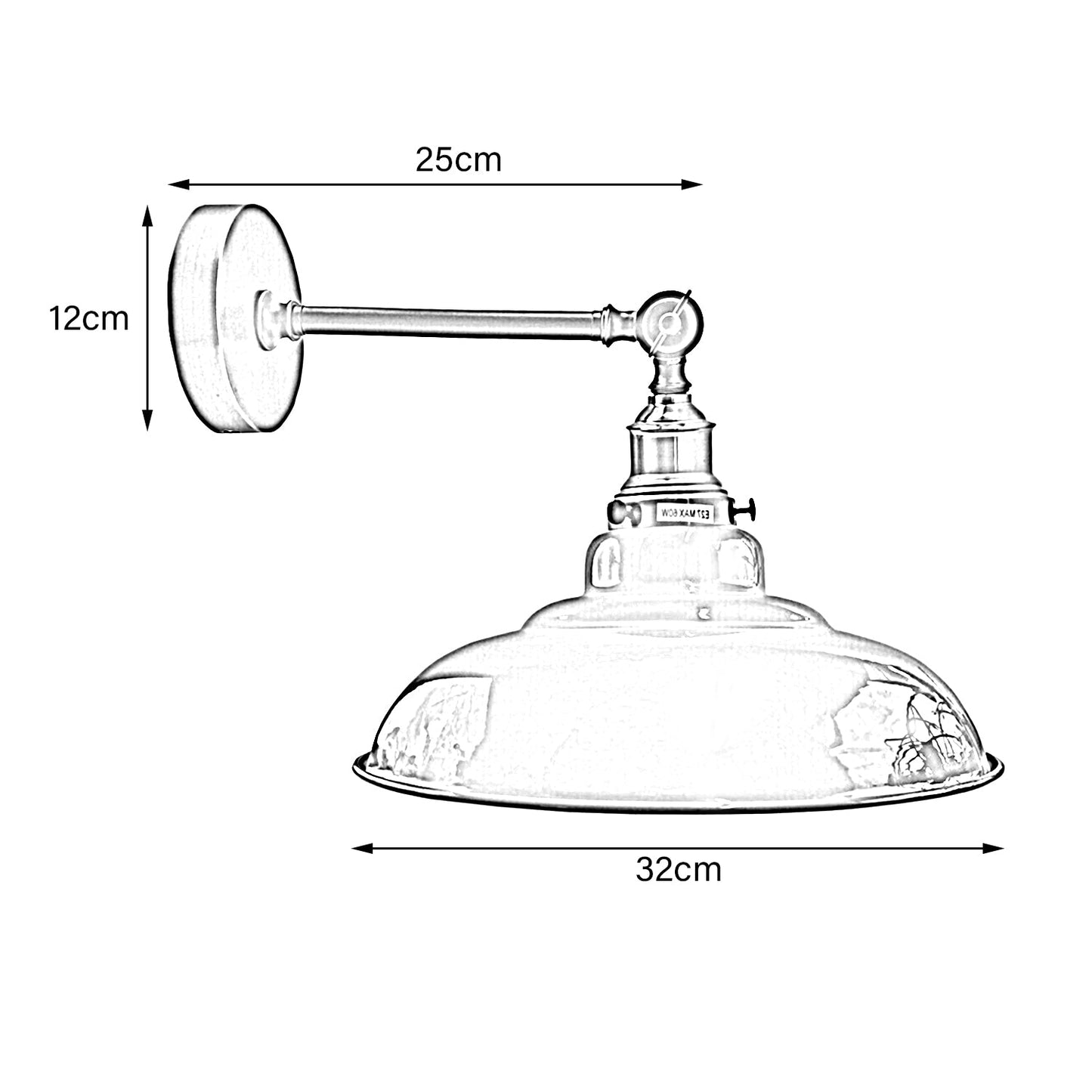 White Shade With Adjustable Curvy Swing Arm Wall Light Fixture Loft