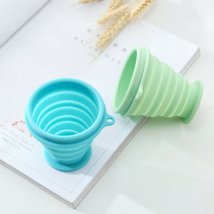 Portable Silicone Telescopic Foldable Drink Folding Cup