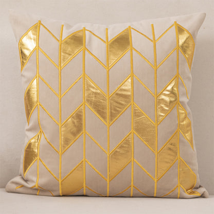 Dutch velvet gilded pillow case