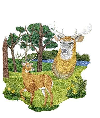 Animal Kingdom [ Spirit of the Deer ] Embroidered Iron on/Sew patch