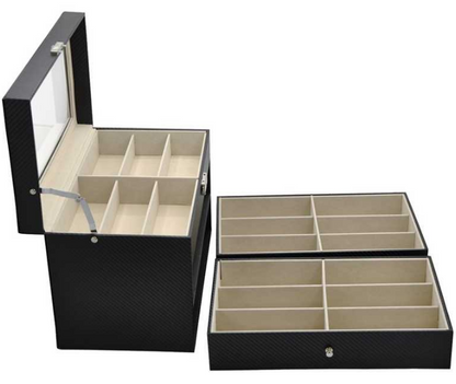 Storage pu leather display box