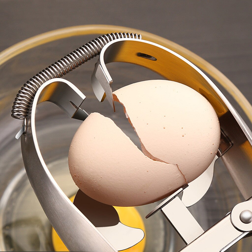 Stainless Steel Egg Scissors Eggshell Cutter Quail Egg Opener Egg Cutter Egg Topper Cracker Separator Cooker Cracker