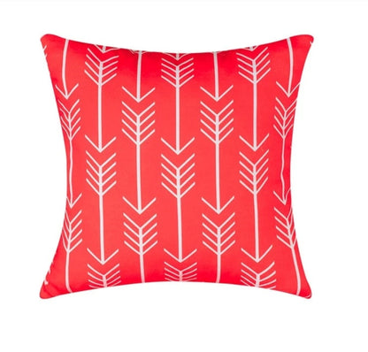 Geometric short plush pillowcase cushion cover