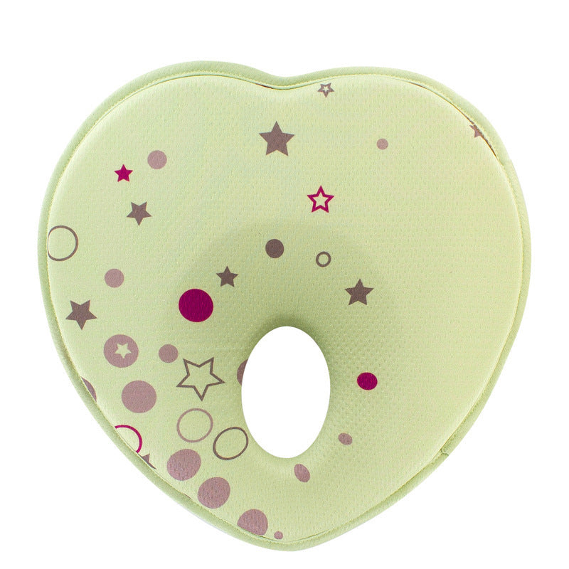 Newborn Infant Anti Roll Pillow Prevent  Flat Head Neck Pillow