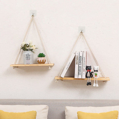 Creative green plant display rack swing wall-mounted shelf