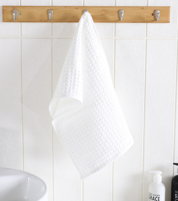 Water-absorbing  Quick-drying Pure Cotton Waffle Bath Towel