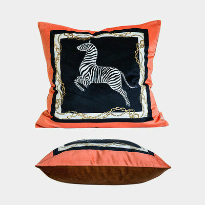 Animal pattern cushion pillowcase