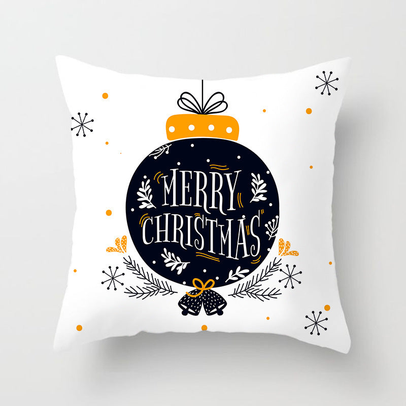 Cartoon printed sofa cushion cushion cover