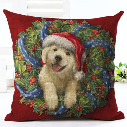 Cartoon christmas pillow pillow