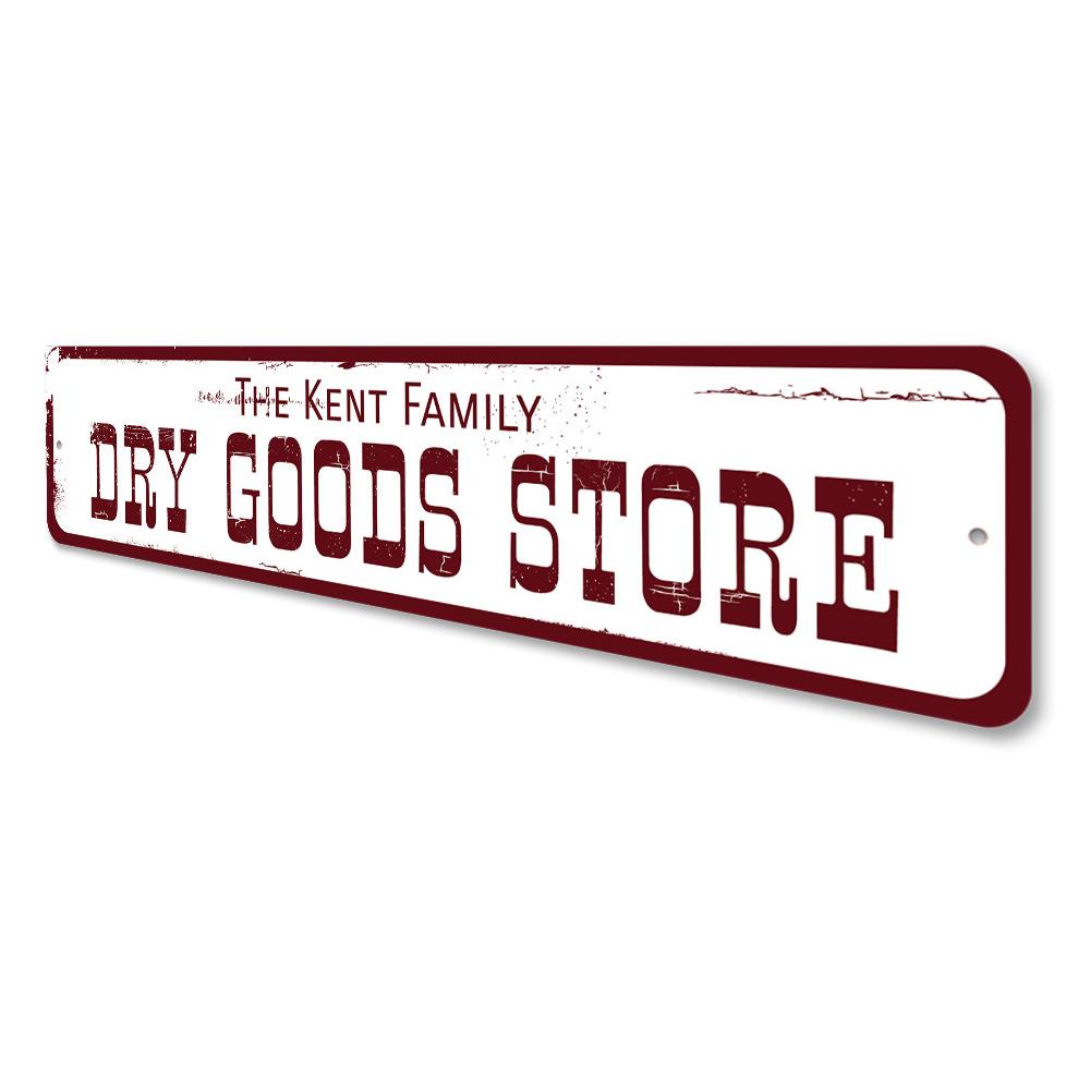 Dry Goods Store Sign