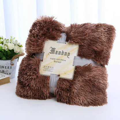 Plush Blanket Double-layer Blanket Multifunctional