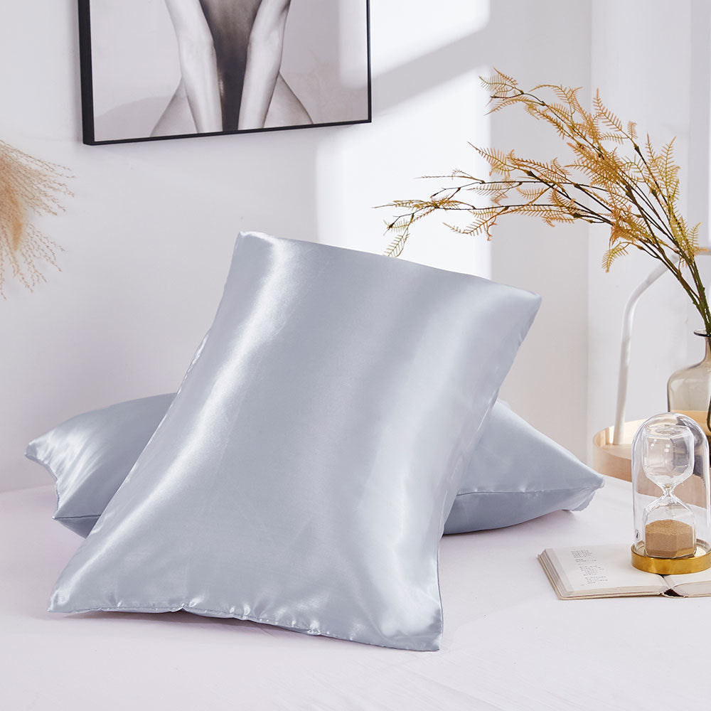 Silk double pillowcase