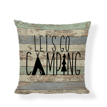 Camping cushion cover