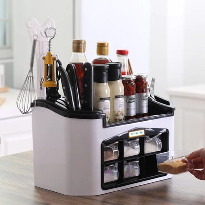 Seasoning storage box