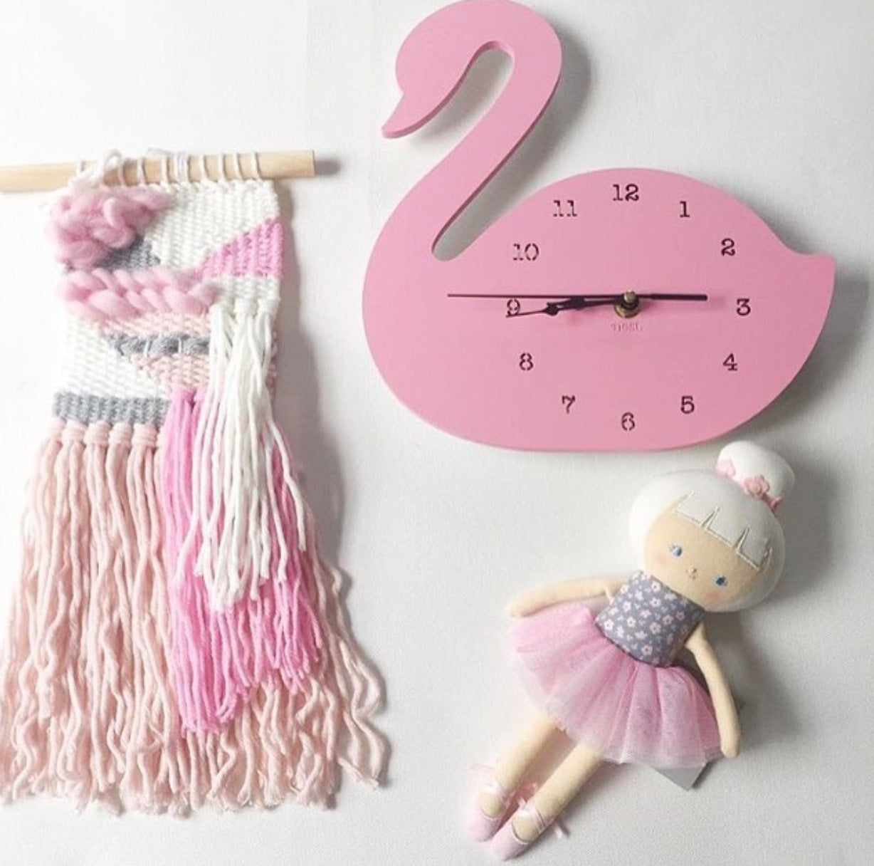 Creative Nursery Wall Clock