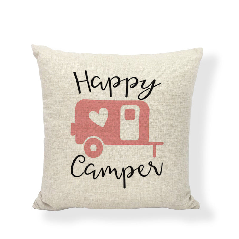 Camping cushion cover