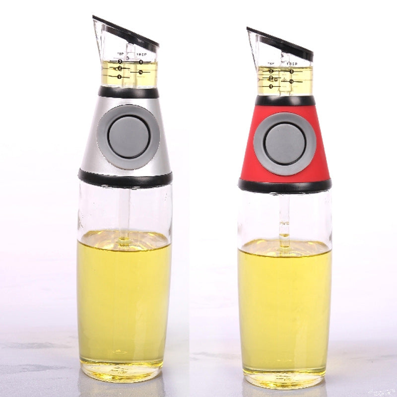 500ml Measurable Glass Bottle Oil Bottle Soy Bottle Kitchenware