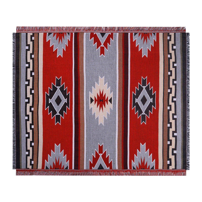 Ethnic wind car blanket