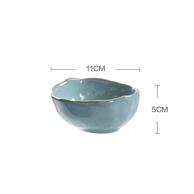 Nordic creative irregular ceramic tableware