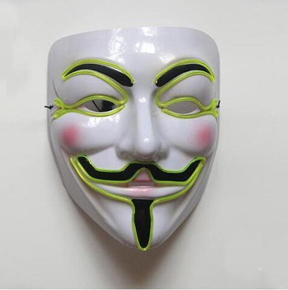 New LED Guy Fawkes Mask